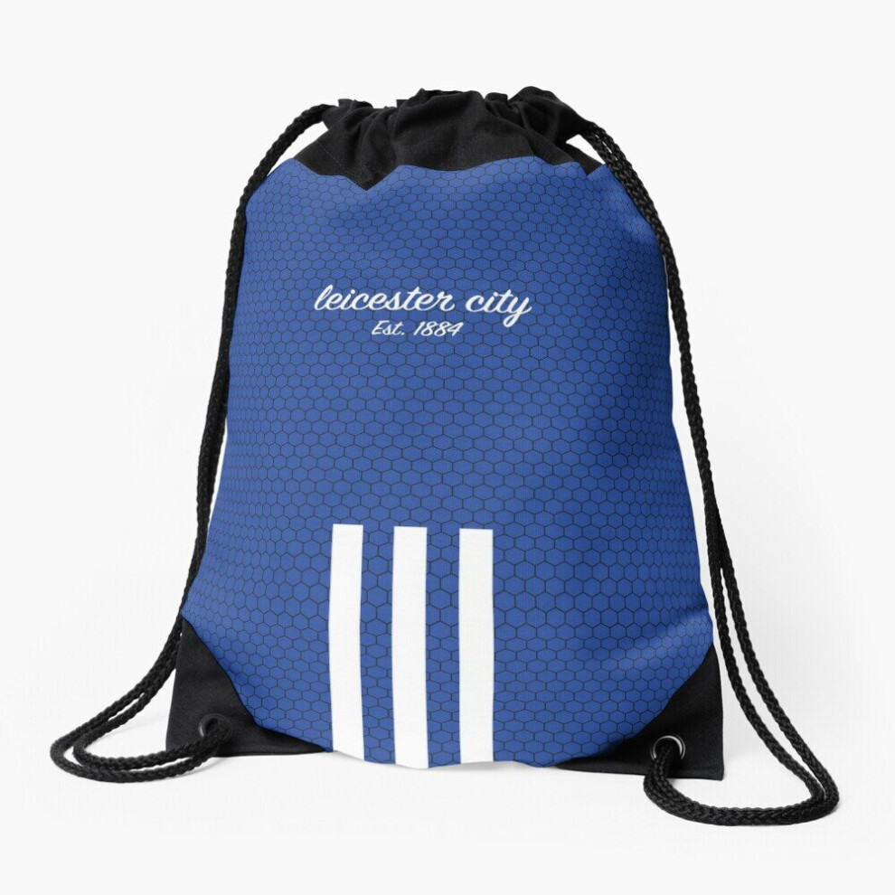 Famgem Drawstring Bag Leicester - Leicester City Football Sport Gym Shoe Backpack