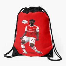 Drawstring Bag Art Bukayo Saka Sport Gym Shoe Backpack