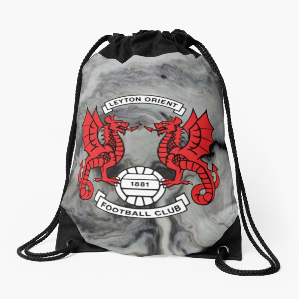 Famgem Drawstring Bag Leyton Orient Sport Gym Shoe Backpack