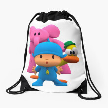 Drawstring Bag Pocoyo  Sport Gym Shoe Backpack