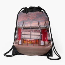 Drawstring Bag The Riverside Stadium, Middlesbrough Sport Gym Shoe Backpack