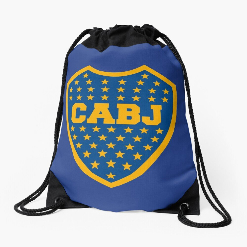 Drawstring Bag Boca Juniors Sport Gym Shoe Backpack