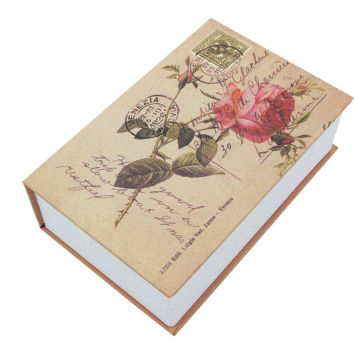 (  Rose) HomeSafe BookSafe Metal Security Safe Security lock