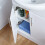 NES Home Dyon 550mm Floor Standing Assembled Vanity Basin Unit White 4