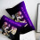 (Double/200*200cm) 3D Digital Printed 3 Piece Duvet Cover Sheet Pillowcase #BLACKPINK 2