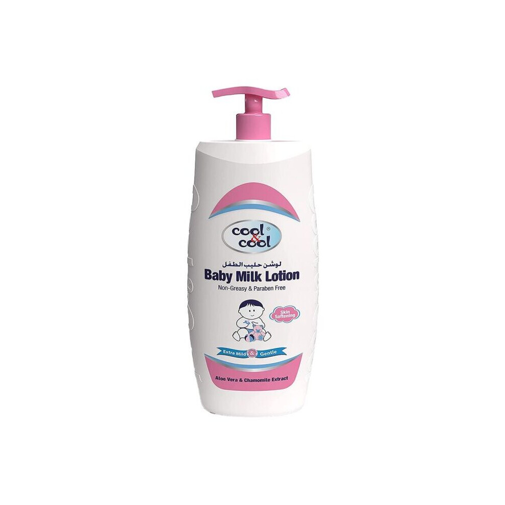 Cool & Cool Baby Milk Lotion 500ml