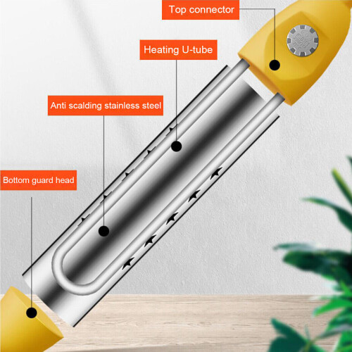 Elektrischer Eintauch-Wassererhitzer Kessel Suspensions-Wassererhitzer Tragbar 2