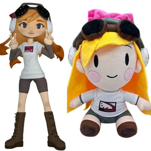 Smg4 Game Peripheral Meggy Spletzer Plush Doll Stuffed Toy Collectible ...