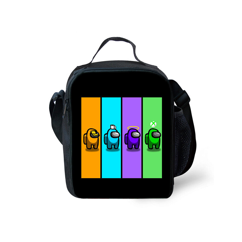 (LightGreen) Insulated Lunch Bag School Snack Box Travel Outdoor Lunchbox Gifts