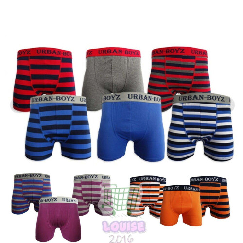(5XL Plain) Mens Designer Urban Boyz Underwear Soft Touch Cotton Comfortable Boxer Shorts UK