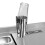 Cocktail-Bar-Station Compact Twin Steel Isolierte Eiswanne Spüle Glaspüler 11
