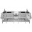 Cocktail-Bar-Station Compact Twin Steel Isolierte Eiswanne Spüle Glaspüler 2