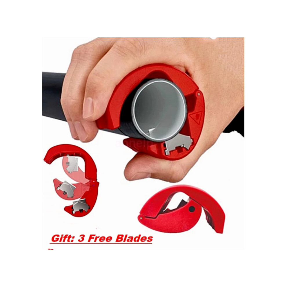 Newjass Pipe Cutter 20-50Mm Pvc Pu Pp Pe Tube Cutters Poly Plastic Plumbing