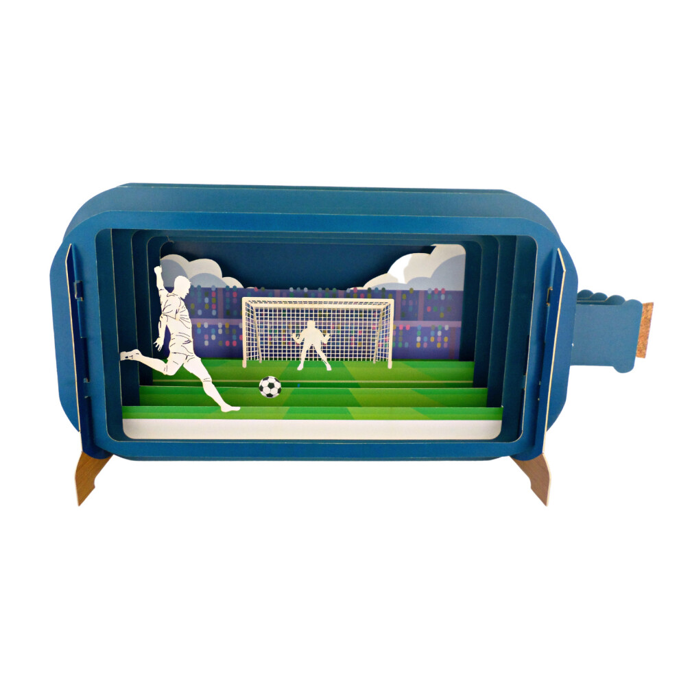 Alljoy Design Message In A Bottle Football Pop Up Any Occasion Greeting Card By Alljoy Cards