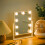 Living And Home Hollywood Vanity Mirror with 9 LED Bulbs 3 Color Lighting Modes 3