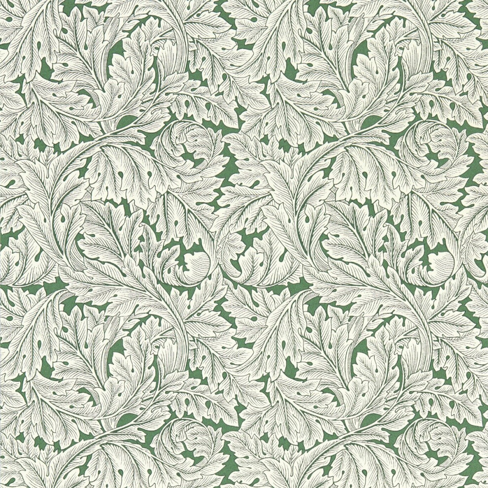William Morris Acanthus Wallpaper Sage W0175/01