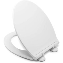 Croydex Sit Tight Ullswater Toilet Seat With Quick Release 44.5 x 36 x 5cm White