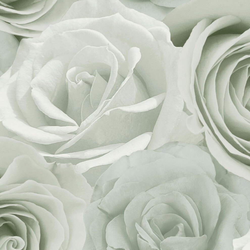 World Of Wallpaper Melany Rose Wallpaper Sage Af0016 Green