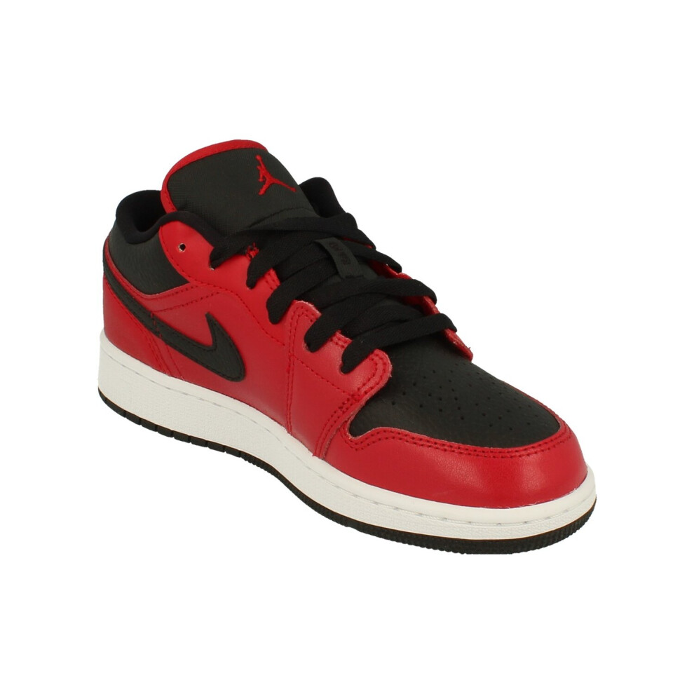 (4.5) Nike Air Jordan 1 Low GS Trainers 553560 Sneakers Shoes
