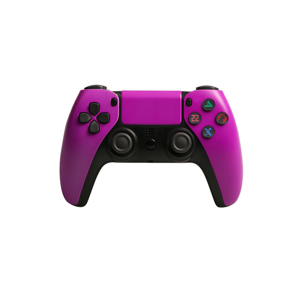 (Purple) For Sony PS4 Controller Bluetooth-compatible Vibration Gamepad For PlayStation 4 Detroit Wireless Joystick For PS4/Slim/Pro/PC Games Console