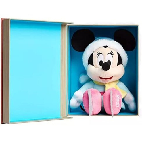 Disney Edit Disney Store Minnie Mouse Plush Collectable in Book Box 1