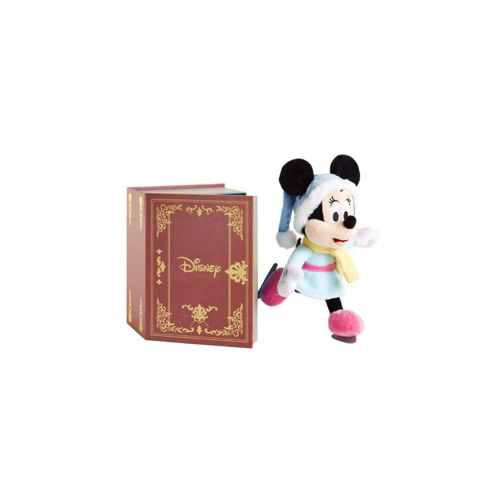 Disney Edit Store Minnie Mouse Plush Collectable In Book Box