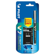 V7 Cartridge System Liquid Ink Medium Line Single Blister + 3 Refills
