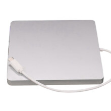 USB External CD/DVD Drive Type C Portable Drive-Free CD Players for Laptop PC Windows ,Silver
