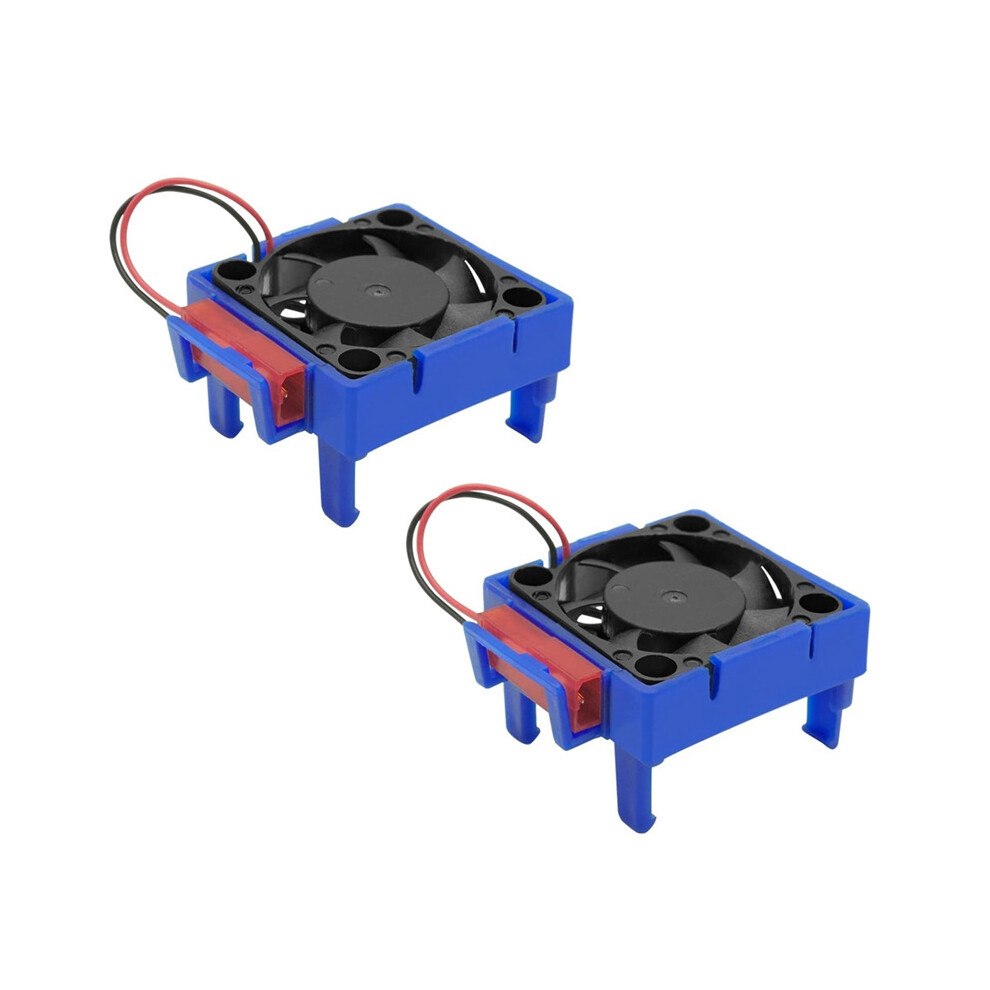 2Pc Vxl-3S Velineon Esc Vxl-3 Vxl 3S Heat Sink Cooling Fan For Bandit Stampede Slash 2Wd / Vxl Parts 4761339379293