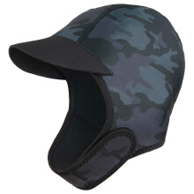 Bonnet de bain en néoprène 2 mm avec mentonnière réglable à séchage rapide pour la natation et le surf