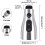 Kitchen Sink Pull Down Faucet Spray Head Nozzle Pull Out Hose Sprayer Replacement Part Faucet Head - Brushed Nickel 6