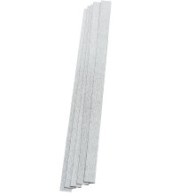 Lot de 30 papiers de verre de rechange pour nivellement des frettes de guitare, outils de luthier pour ponçage de poutres, niveleur de frettes, blanc