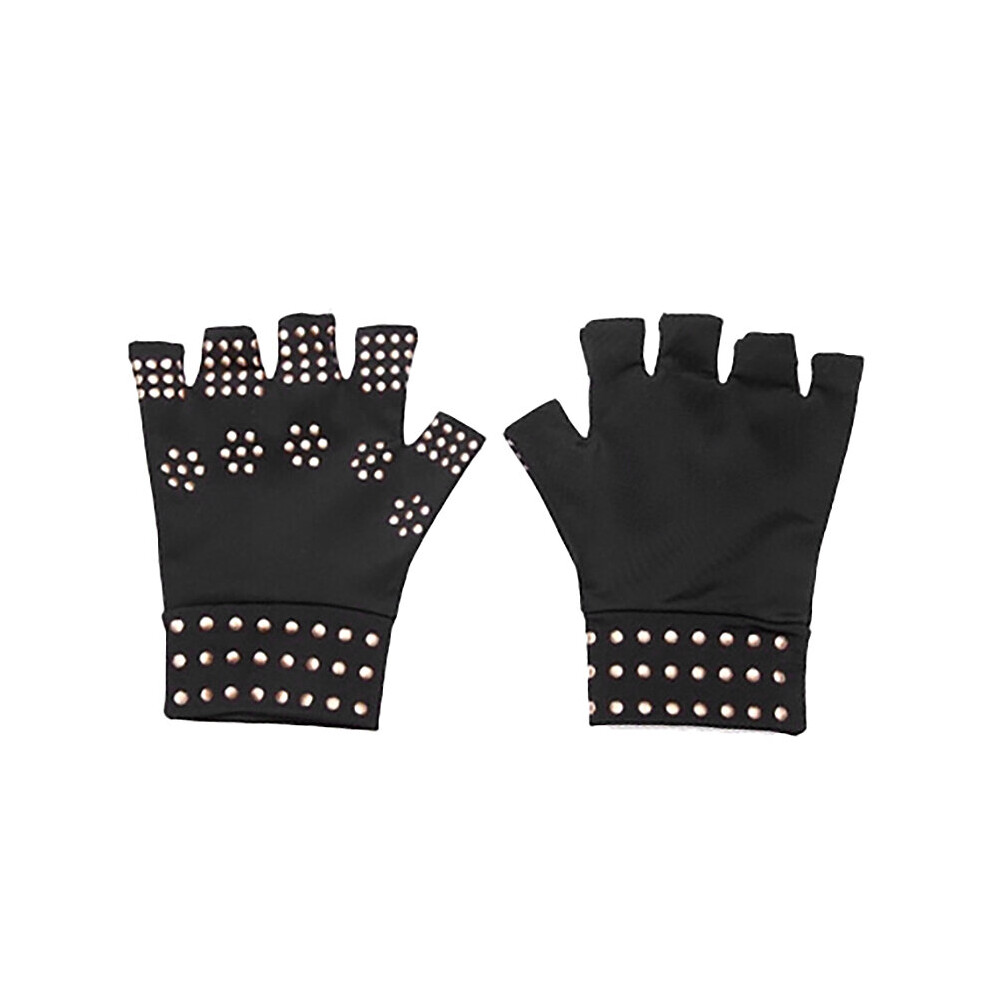 Tlily Fingerless Compression Arthritis Relief Support Magnetic Therapy Glove