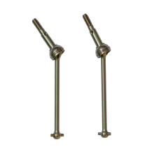 2Pcs Arbre de Transmission en Métal CVD pour XLF F16 F17 F-16 F-17 1/14 RC Pièces de Rechange de Voiture Accessoires