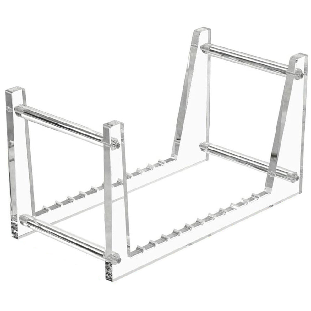 Support de disque vinyle transparent pour le stockage d'albums de bureau, étagère d'affichage de disques pour photos de bureau, livres