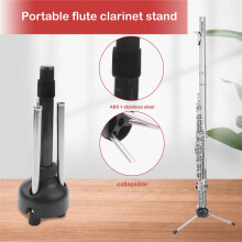 Trépied pour instrument à vent, support de clarinette amovible, support de flûte, supports d'instruments à vent légers et portables