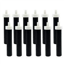 Filtres de rechange pour bouteille d'eau au charbon actif pour BB06, Hard Edge, filtres pour bouteille de sport, lot de 12