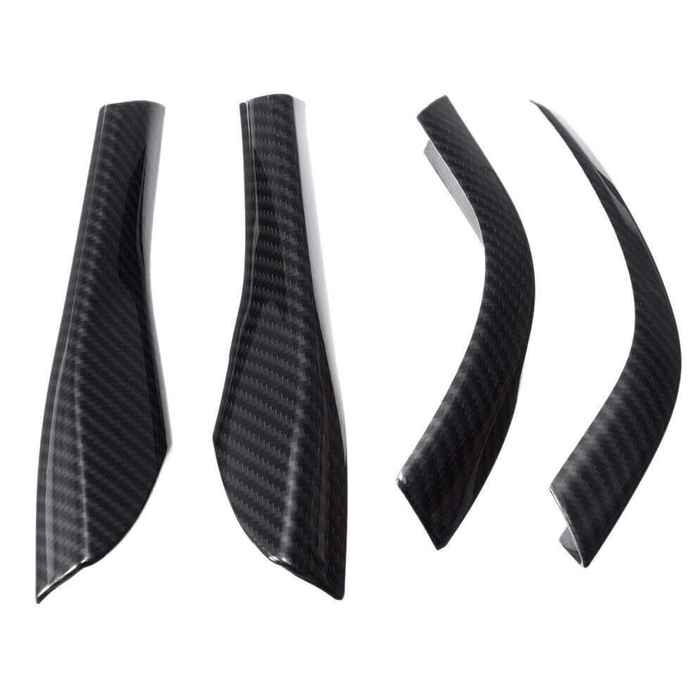 4Pcs Carbon Fiber Rearview Side Mirror Base Cover Trim Decorations For 2015-2020 4761339344246