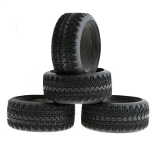 4Pcs Rubber Tire Tyre for 1/10 RC On-Road Drift Touring Car Sakura RedCat,5