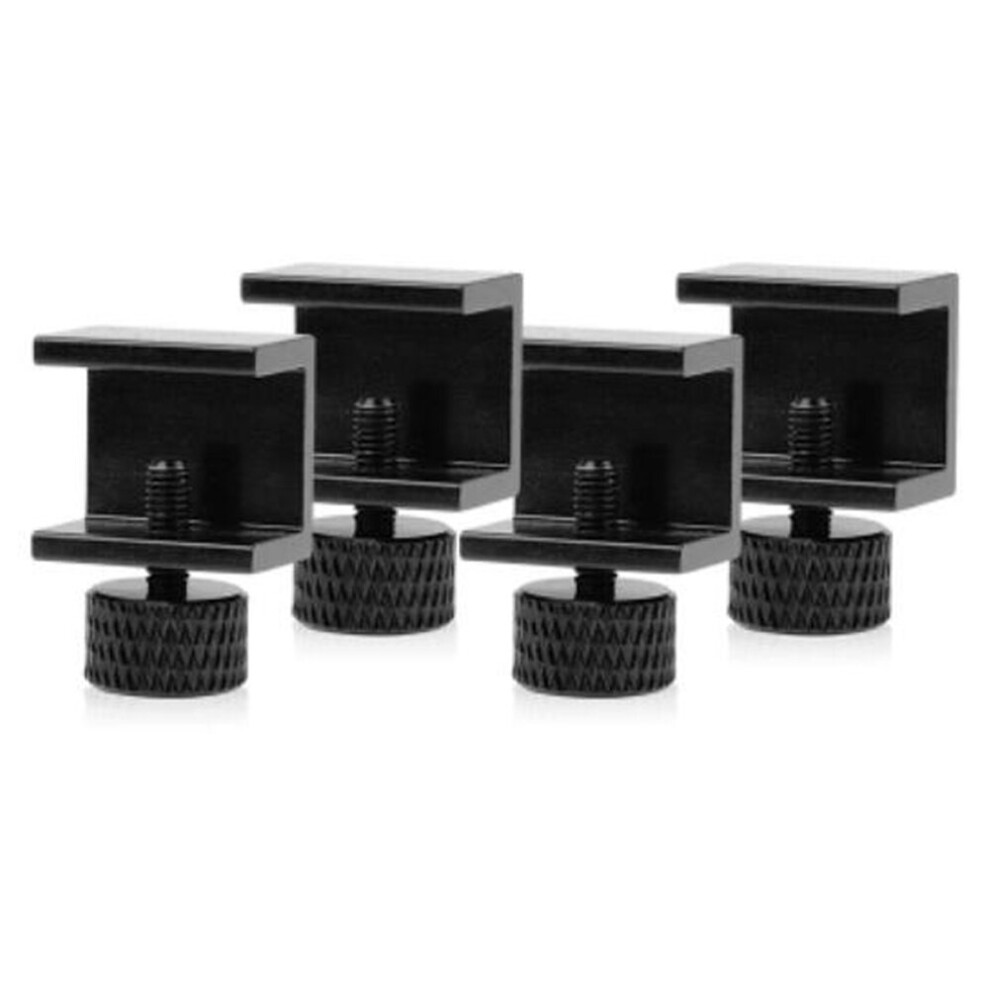 3D Printer Parts 4Pcs Glass Heatbed Clip Clamp Heated Bed Clips Aluminium Alloy Hotbed Platform Retainer 4761339302123