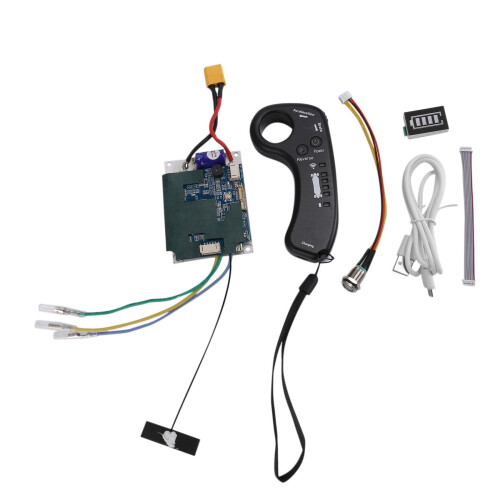 Electric Skateboard Single Drive Hub Motor Controller Set Longboard ESC Scooter Mainboard with Remote Control