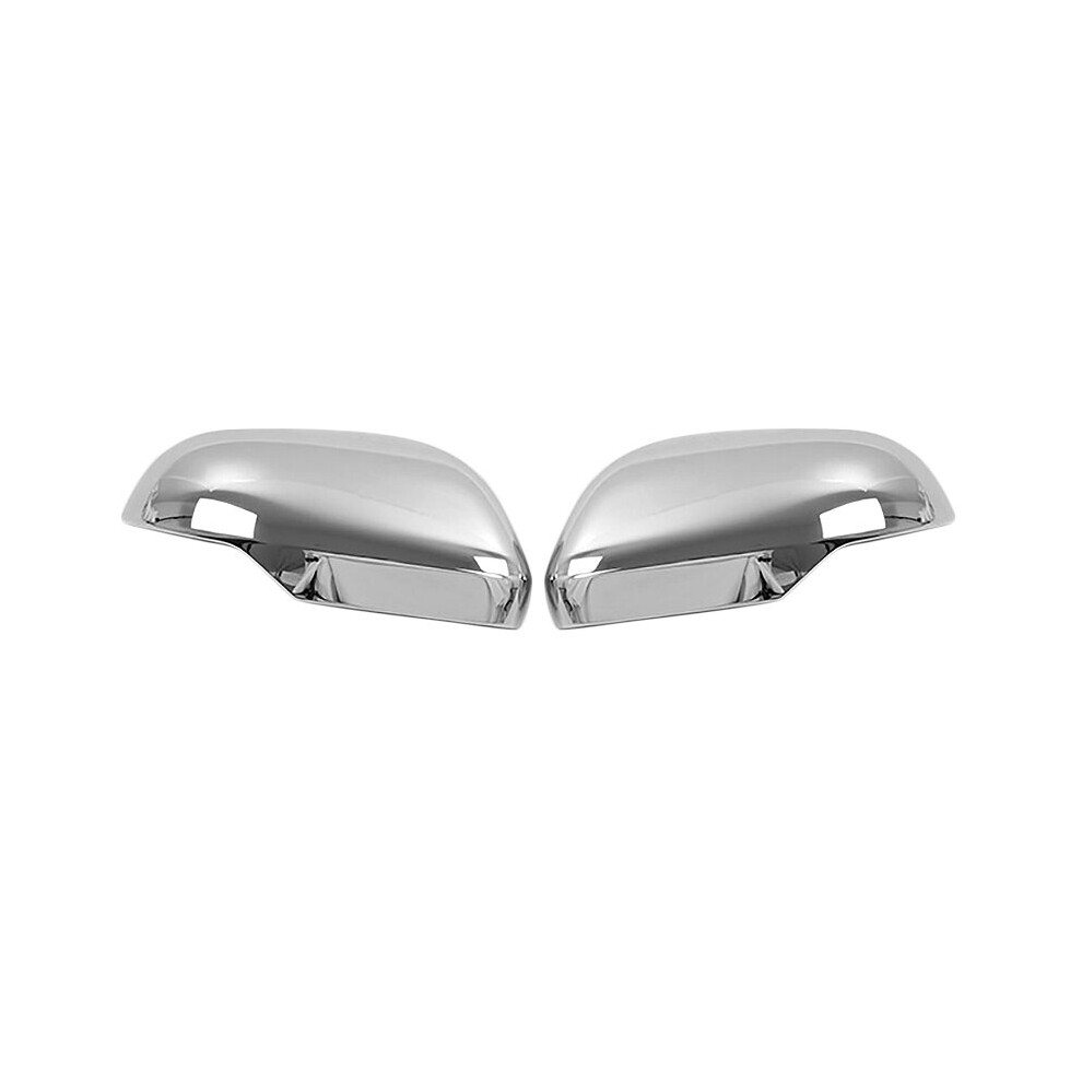 Car Chrome Rear View Rearview Side Glass Mirror Cover Trim Frame Side Mirror Caps for Triton L200 2019-2021