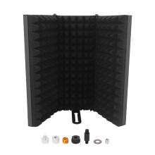 Bouclier d'isolation de microphone, équipement d'enregistrement de studio professionnel pour cabine de son, adapté aux autres micros bleus