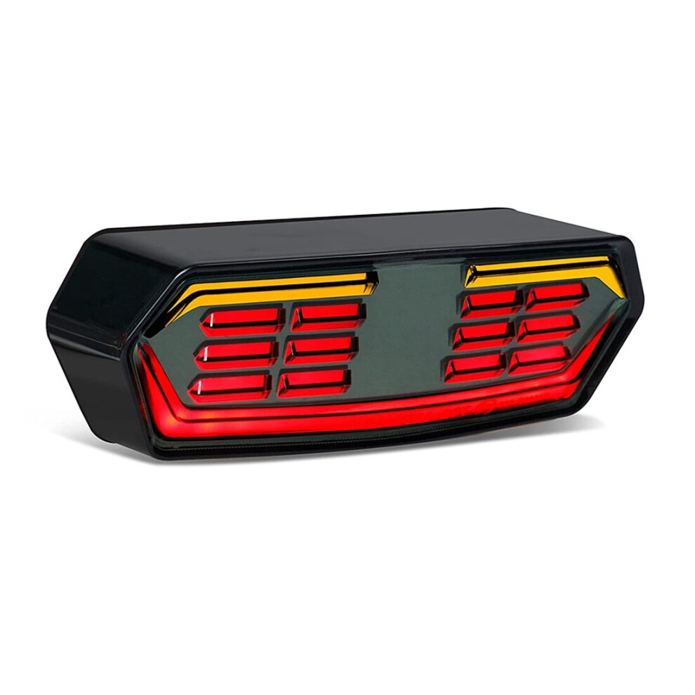 Motorcycle Brake Tail With Turn Signal S For Grom Msx125 Cb650f Cb650r Cbr650f Ctx700n, Smoked Lens Light 4761339308651