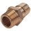 1/2 Inch Solid Brass Gas Propane Quick Connect Disconnect Fitting Connector Adapter 5