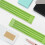 Kit d'écriture Braille en plastique, 4 lignes, 28 cellules, vert (2) 5