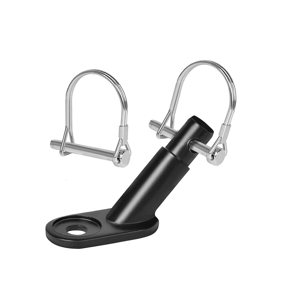 Accessoires d'attelage pour remorques de vélo, coupleurs métalliques plats et coudés pour voiture de bébé, divers porte-vélos