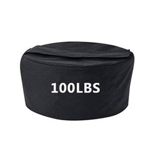 Sac de sable d'entraînement réglable et résistant pour exercices de musculation et de levage, 100 lb