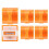 Lot de 6 lames de rechange pour coupe-papier A4 1