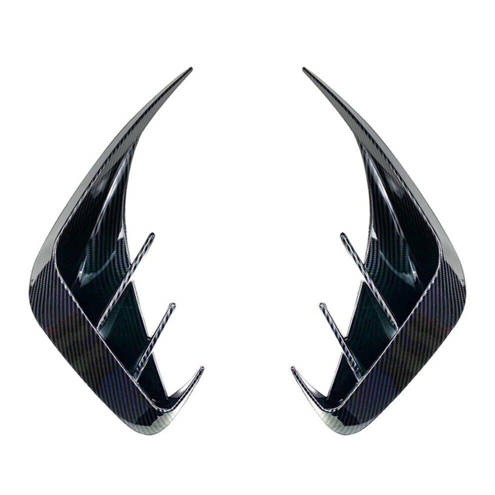 G20 Rear Bumper Lip Spoiler Side Outlet Cover Trim For - 3 Series G20 320I 325I 330I Carbon Fiber 4761339311033